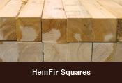 SPF Precut Lumber - HemFir Squares
