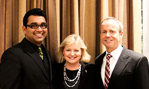 Mo Amir with Jane Thornwaite Stockwell Day